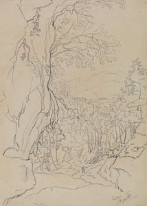 La Cava, 19 Temmuz 1838 by Edward Lear